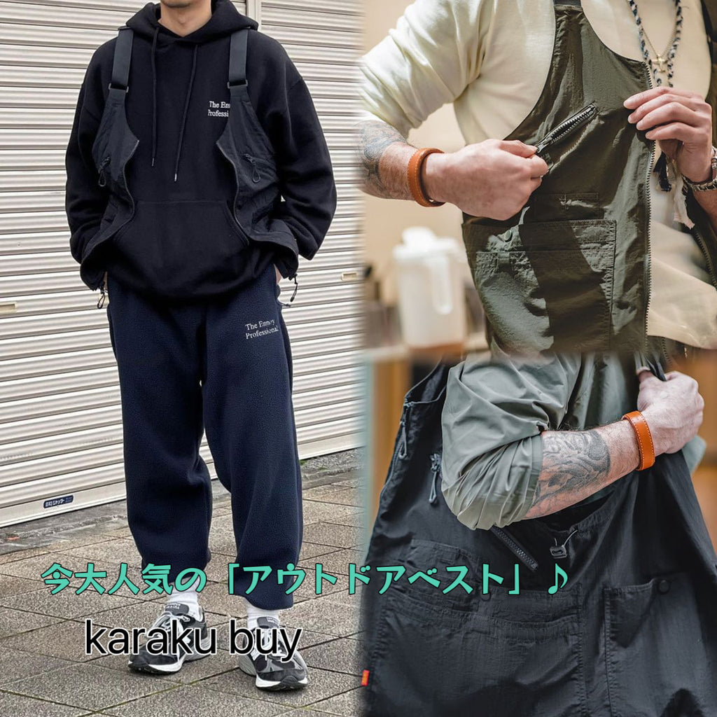 今大人気の「アウトドアベスト」♪