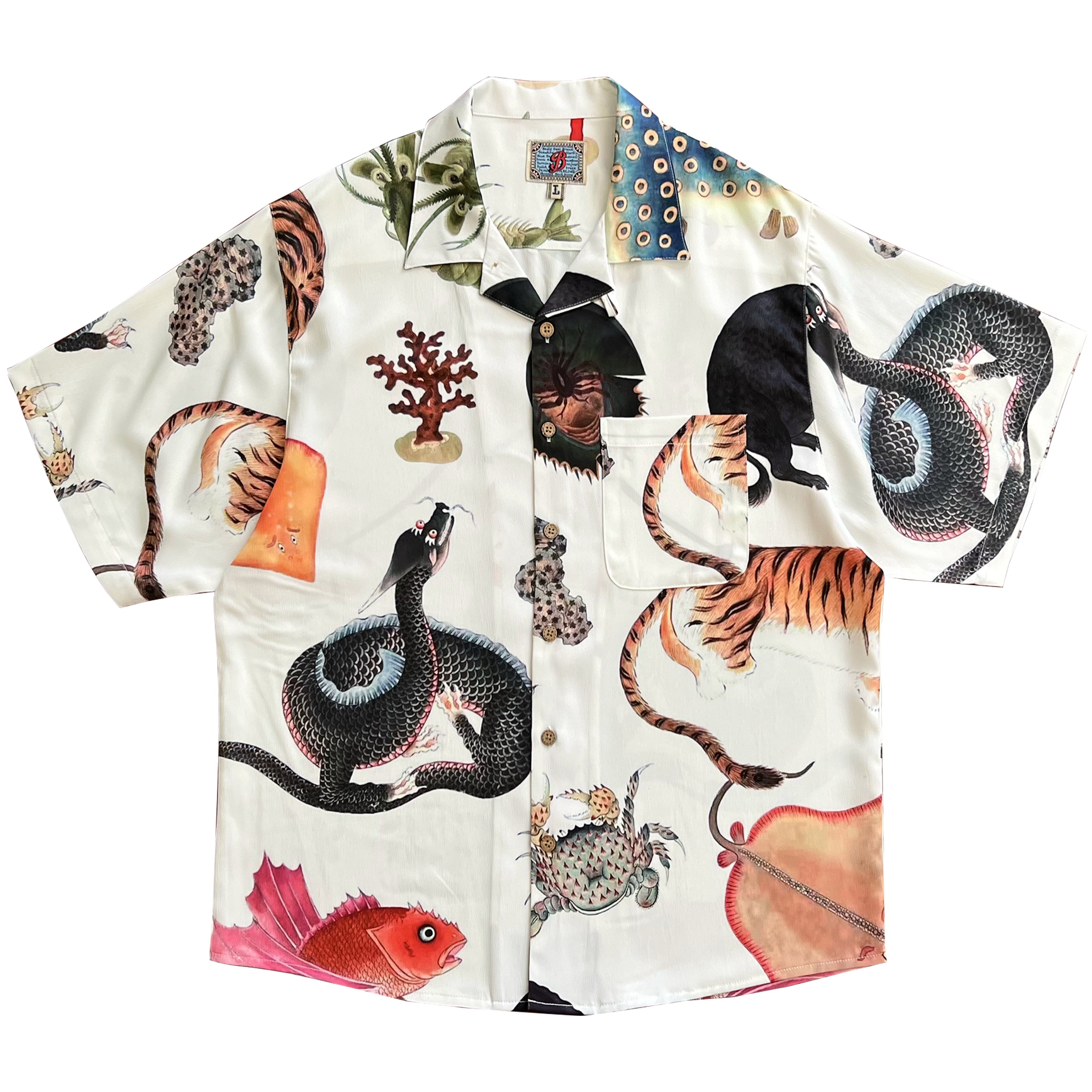 全10パターン アロハシャツ(総柄ｘパッチワーク風） – Karakubuy