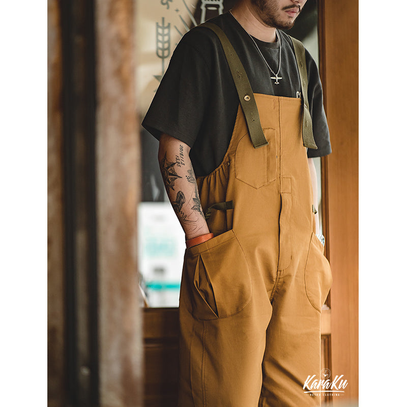ストレッチ ヴィンテージオーバーオール – Karakubuy