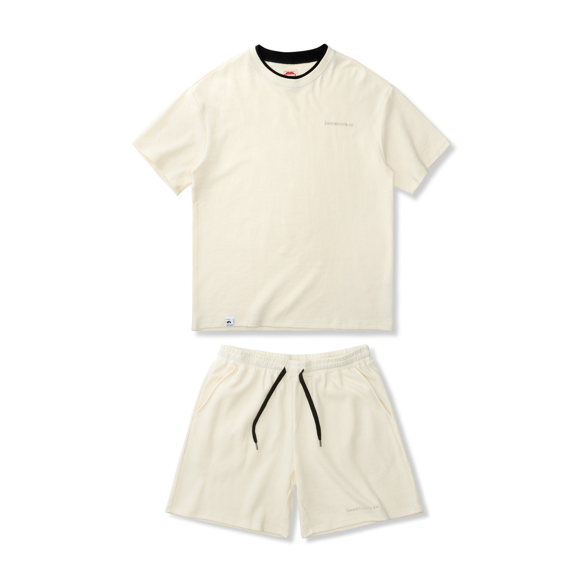 セットアップ ワッフル半袖Tシャツショートパンツ – Karakubuy