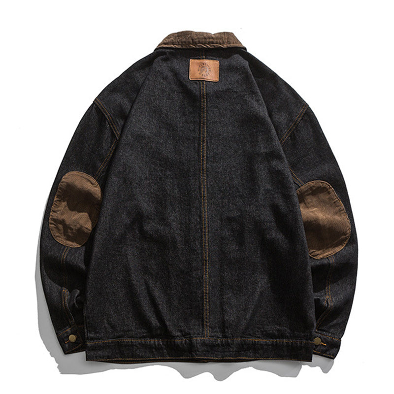 シティボーイ コーデュロイ切替デニムジャケット – Karakubuy