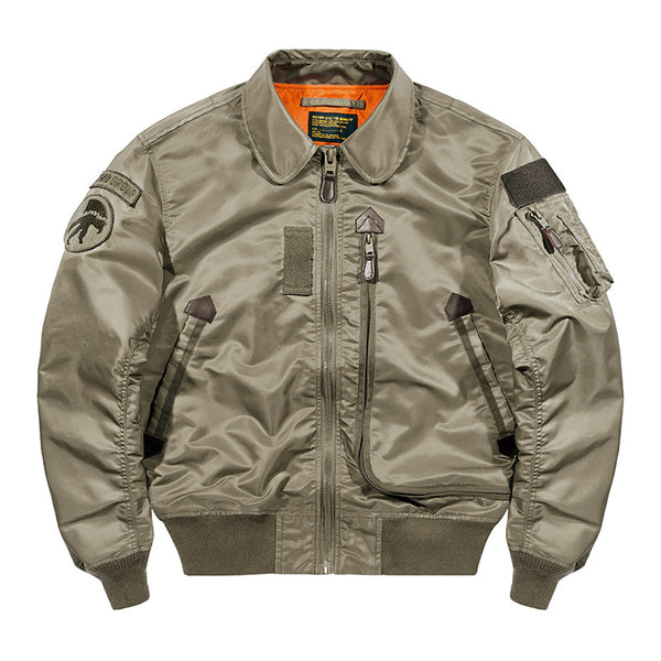 karaku】L字型ポケットCWU-45/P フライトジャケット XL | www.layer.co.il